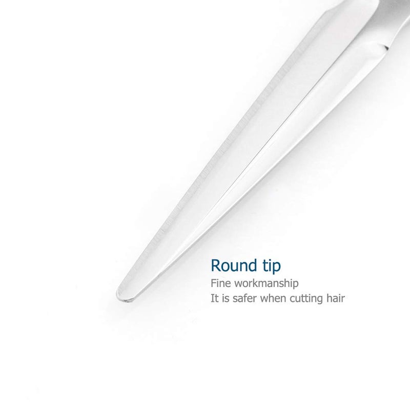 KINSARO 5.5" Professional Hair Scissors to Cut Hair Cutting Haircut Shears 440C Barber Shears Hairdresser Sharp Hair Scissors Bearing Screw KINSARO for Hairdresser Barber or Home Use - Image 5